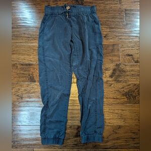 Ten Tree Navy Blue Tencel Lyocell Joggers Size XS